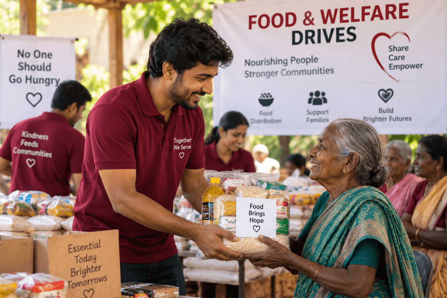 Food & Welfare Drives